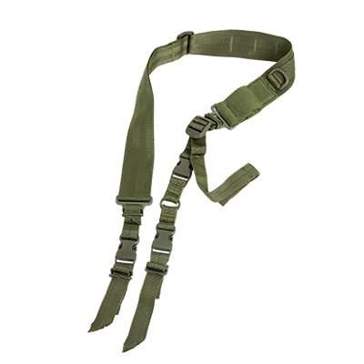 NC STAR 2 POINT GUN SLING GREEN AARS2PG