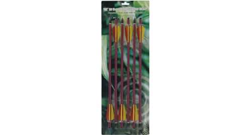 MK-AL16/6R  Crossbow Bolts (6pcs Card)