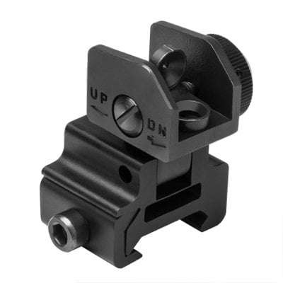 NC Star Marflr  AR15 Flip-up Rear Sight