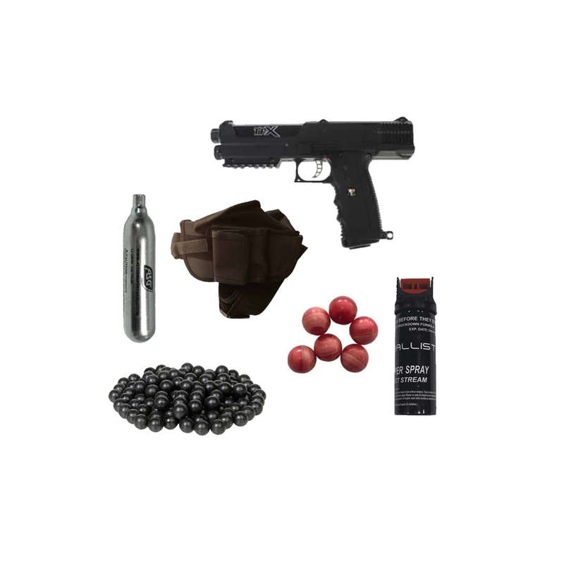 Tippmann TiPX Paintball Pistol Self-Defense Combo
