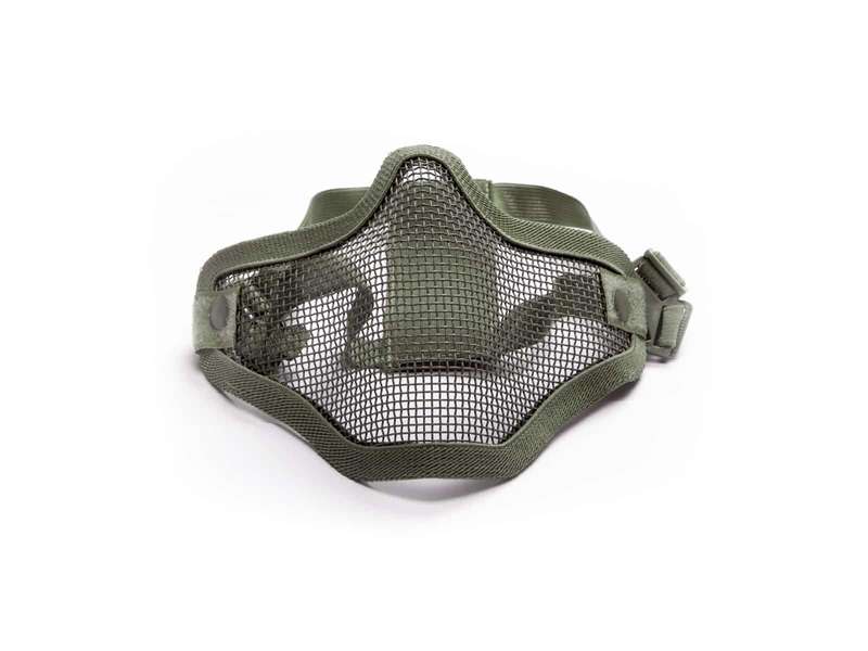 Asg Mesh Mask Metal Lower Half OD Green Print 18000 Combo