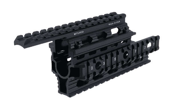 LEAPER UTG MODEL AK47 QUAD RAIL HANDGUARD BLACK - MTU009