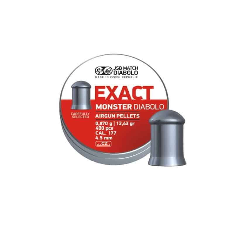 JSB Match Diabolo Exact Monster 4.52mm .177 400ct-JSB-546278
