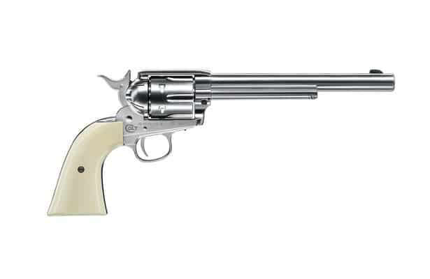 Umarex 5.8335 Air Pistol Colt SAA .45 7.5" BB Nickel