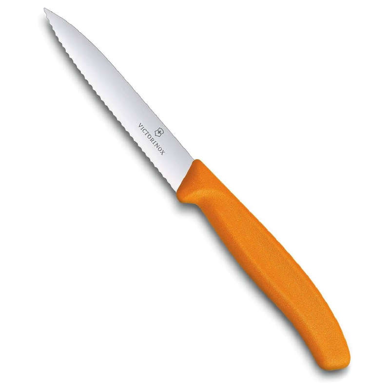 Victorinox 2 Piece 10cm Paring - Orange V6.7796.L9B