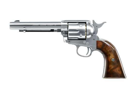 Airsoft Gun Legends Western Cowboy Nickel Finish 2.6329