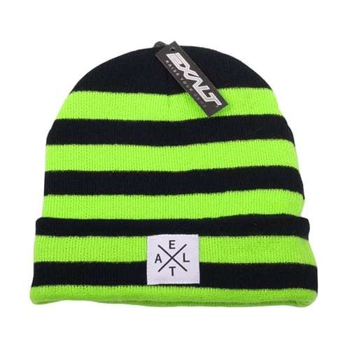 EXALT CROSSROADS BEANIE - TOXIC (LIME/BLACK)