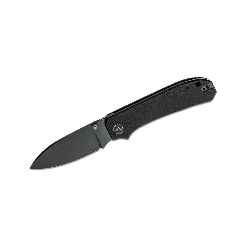 We Knives Big Banter Thumb Stud Black G10 Handle - WE21045-1