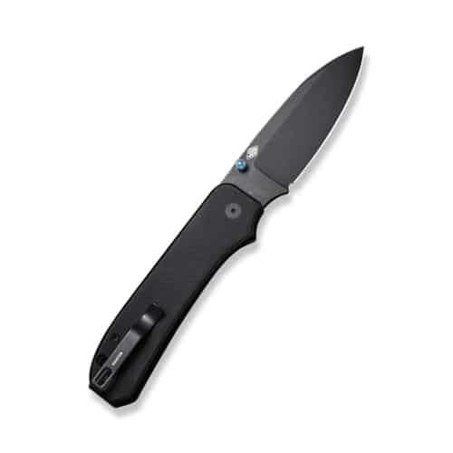 We Knives Big Banter Thumb Stud Black G10 Handle - WE21045-1