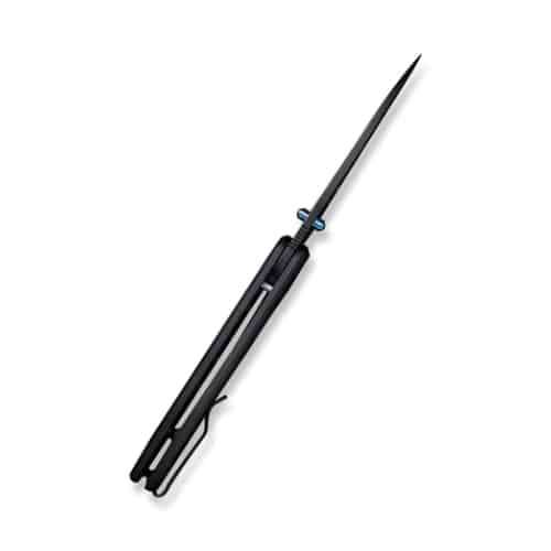 We Knives Big Banter Thumb Stud Black G10 Handle - WE21045-1