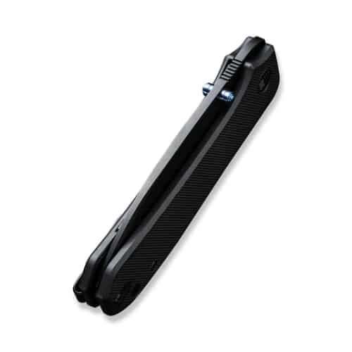 We Knives Big Banter Thumb Stud Black G10 Handle - WE21045-1