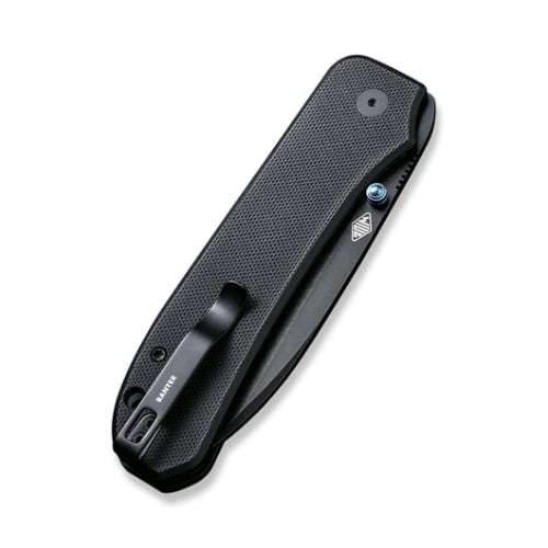 We Knives Big Banter Thumb Stud Black G10 Handle - WE21045-1