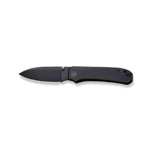 We Knives Big Banter Thumb Stud Black G10 Handle - WE21045-1