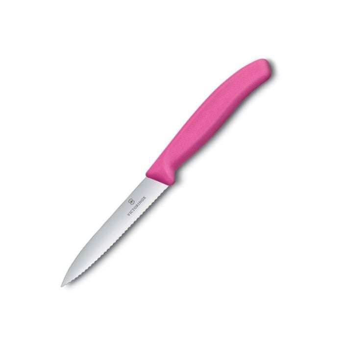 Victorinox Swiss Classic Paring Knife Serrated Pink - 10 cm (V6.7736.L5)
