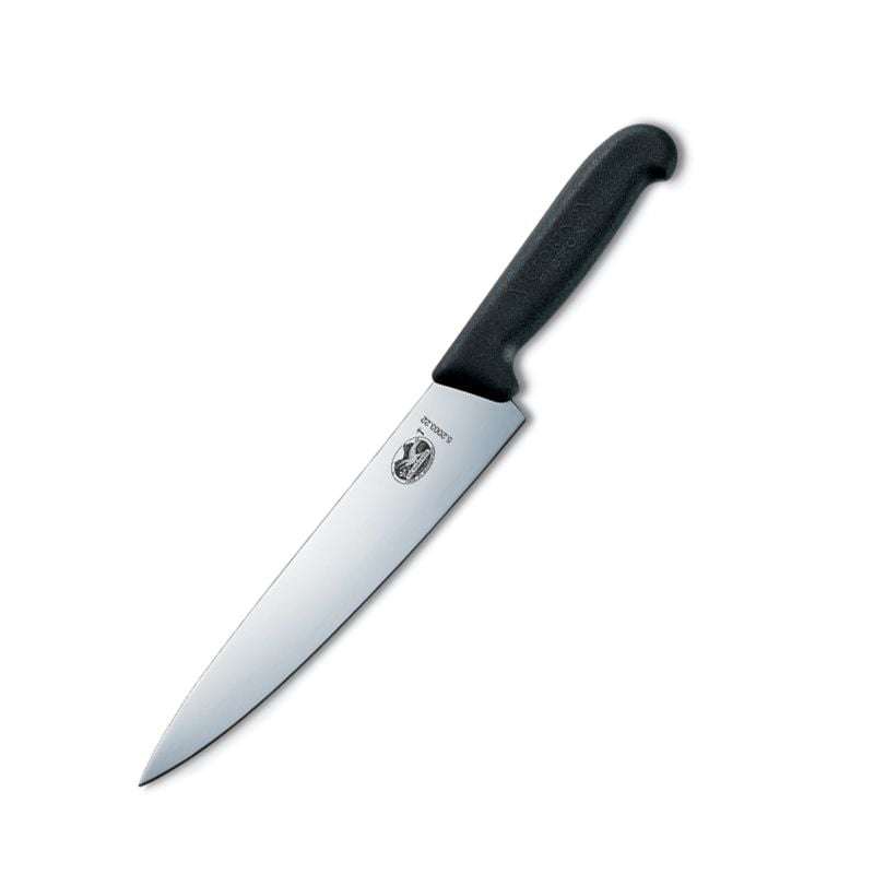 Victorinox Fibrox Carving Knife Black - 22cm V5.2003.22