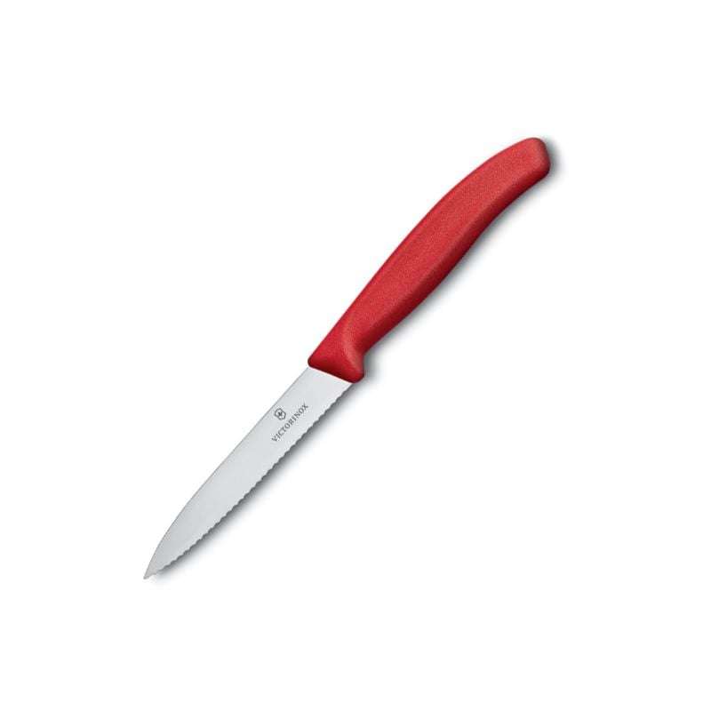 Victorinox Swiss Classic Paring Knife Serrated Red - 10cm V6.7731