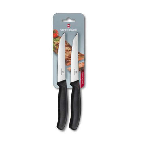 Victorinox Swiss Classic Steak Knives 2 Piece Plain Blister V6.7903.12B