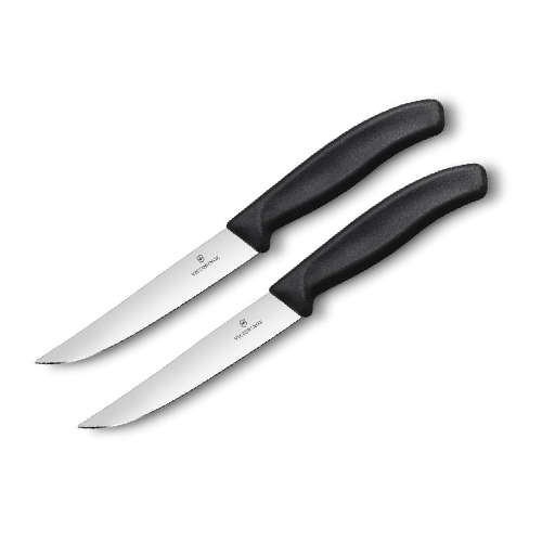 Victorinox Swiss Classic Steak Knives 2 Piece Plain Blister V6.7903.12B