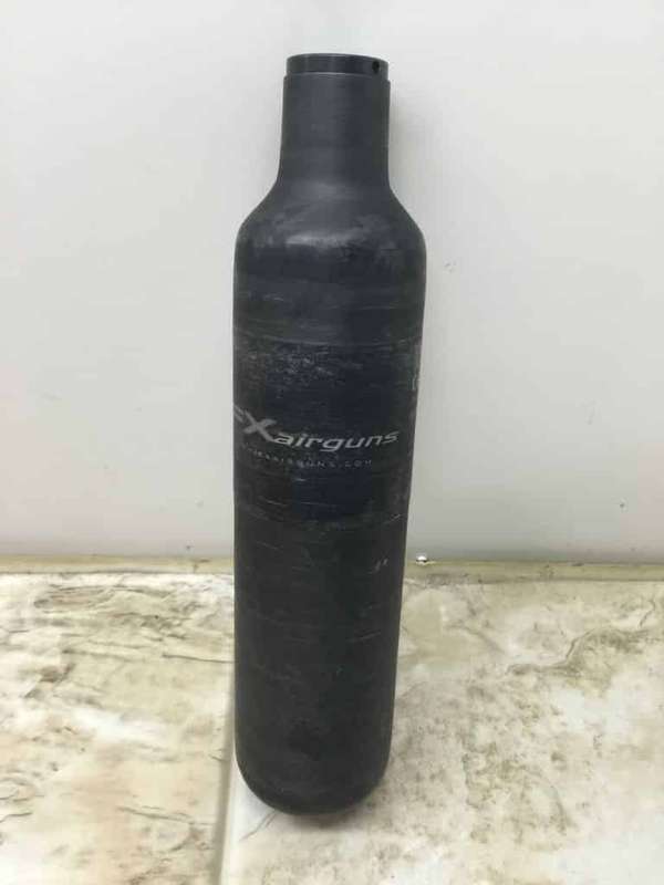 480CC CARBON FIBER BOTTLE FOR FX AIRGUNS - 250 BAR