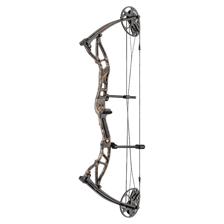 EK Archery Exterminator Compound Bow 15-70LB Folium Camo Riser Bow Only CO-035F
