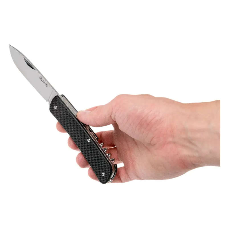 Ruike Criterion Black Pocket Knife - L21-B