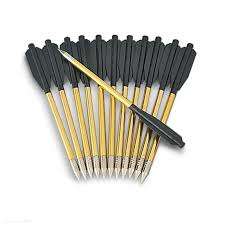 ALUMINIUM ARROW 6.5INCH 12PCS/CARD D-015 - Yes