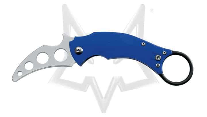 FOX FX-591TK FOX Black Bird Training Knife FOX-Bastinelli AISI 420 Blade Grey