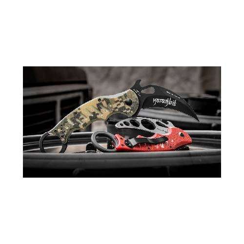 Fox 479 TK Karambit Trainers Folding Knife Bld 420c G10 Handle