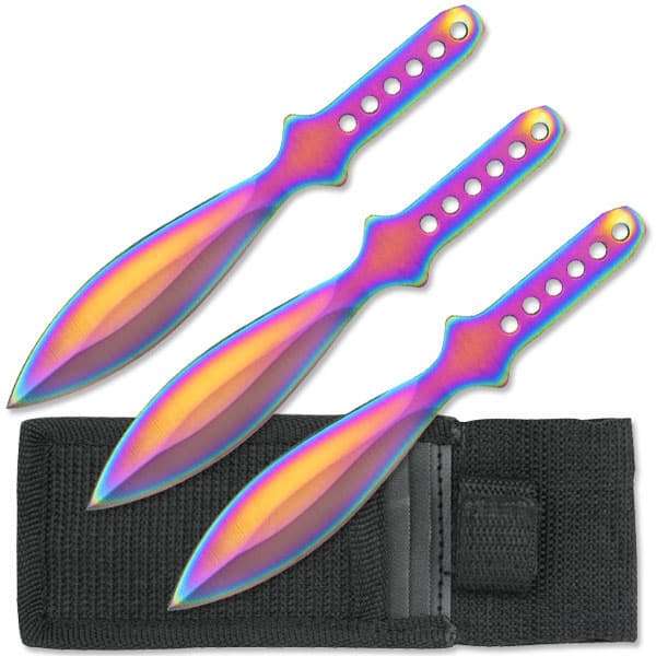 RC-001RB Throwing Knife Set