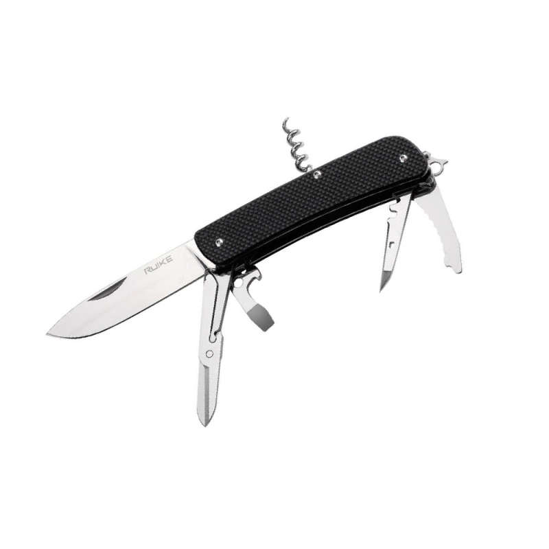 Ruike Knife Criterion Black Pocket Knife -L31-B