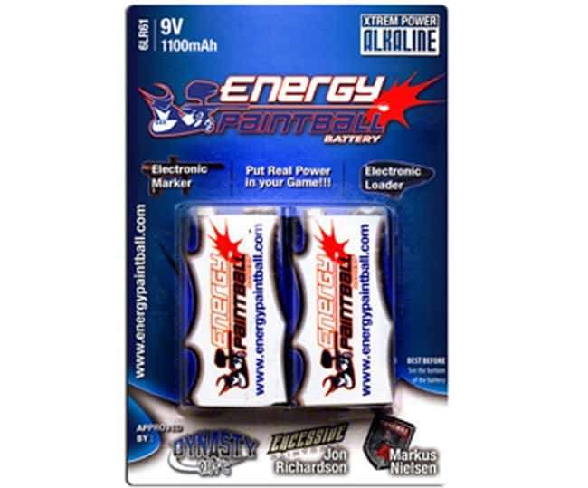 Energy Paintball EPB Double Pack 9V Alkaline