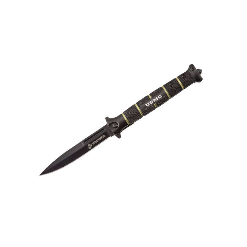 United Cutlery Usmc Blackout Comat Stilleto- UC3232