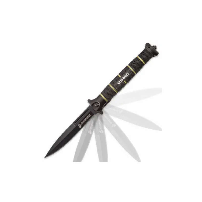 United Cutlery Usmc Blackout Comat Stilleto- UC3232