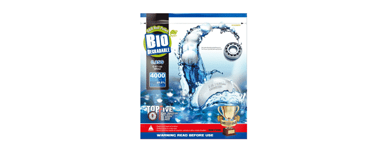 G-07-1264000 shots PACK 0.25G BIO-BB (white)