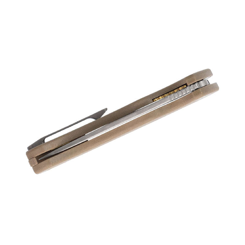 Civivi Courser Flipper Tan G10 Handle Knife- C804B