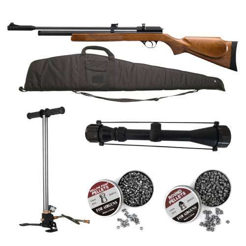 Artemis PR900 pcp air rifle 5.5mm - combo