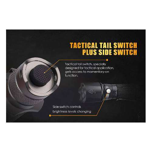 FENIX TK15UE Flashlight - Black