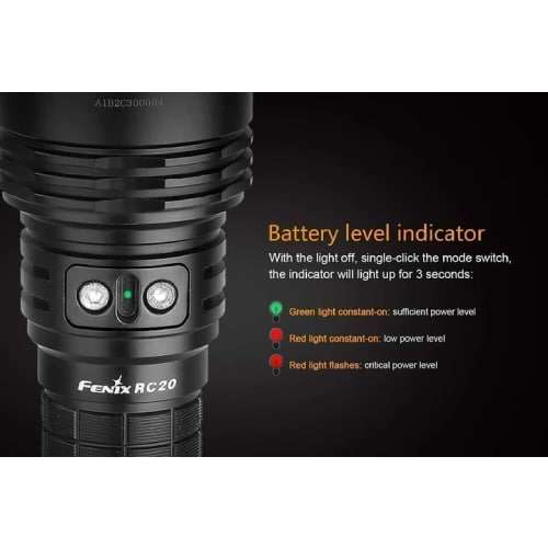 Fenix RC20 1000 Lumens Rechargeable Flashlight