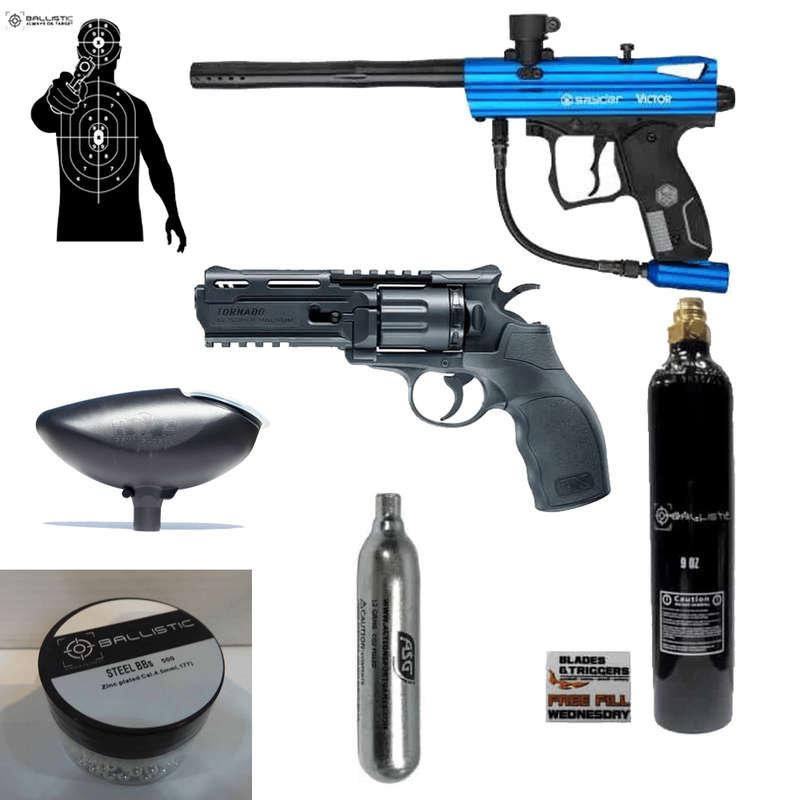 SPYDER VICTOR PAINTBALL + BB GUN COMBO