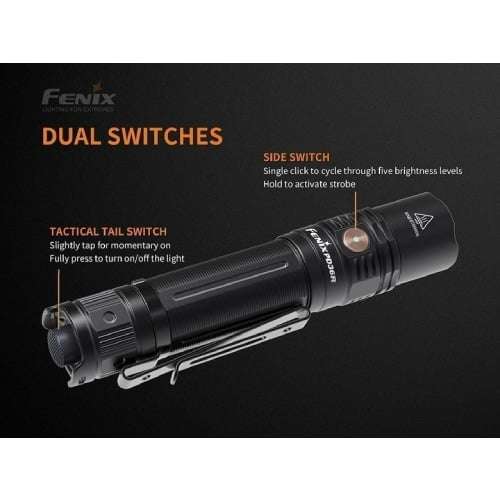 Fenix Flashlight PD36R, 1600 Lumens - Rechargeable