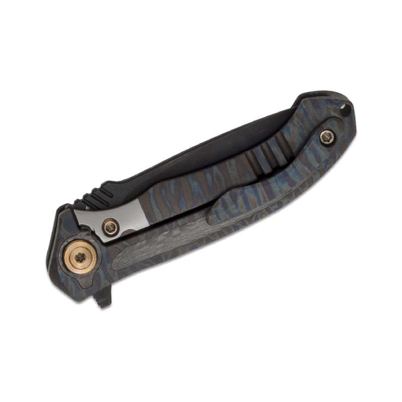 Flamed Ti Integral Handle With Carbon Fiber Inlay- 914B