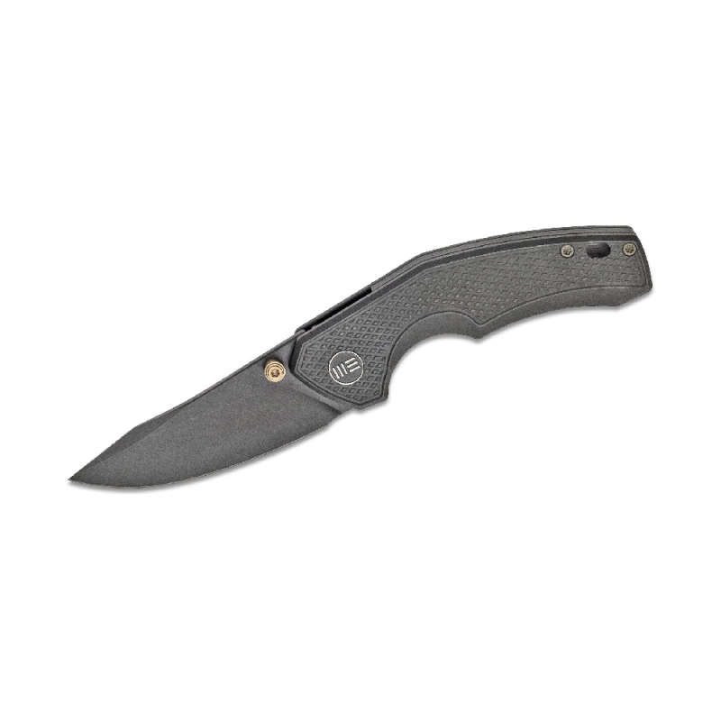 WE KNIFE Black TI Handle Black Stonewash Finish CPM S35VN Blade 917B