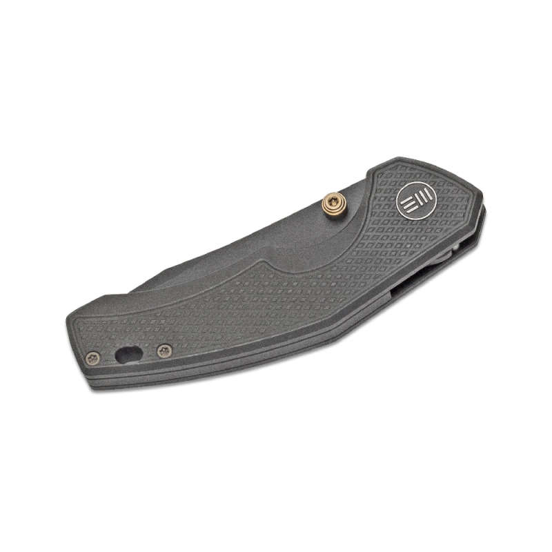 WE KNIFE Black TI Handle Black Stonewash Finish CPM S35VN Blade 917B