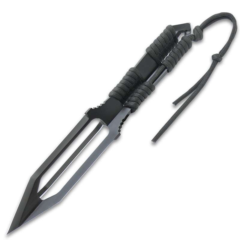 Black Ronin Tri-Edged Spear Head With Sheath UC3356