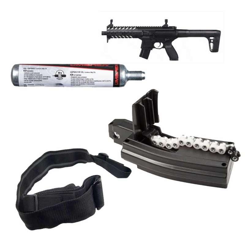 Sig Sauer Mpx 4.5mm Air rifle combo