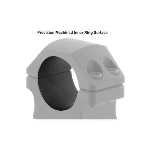 UTG PRO P.O.I 1" 2PCE HIGH SCOPE RING MOUNTS - DOVETAIL