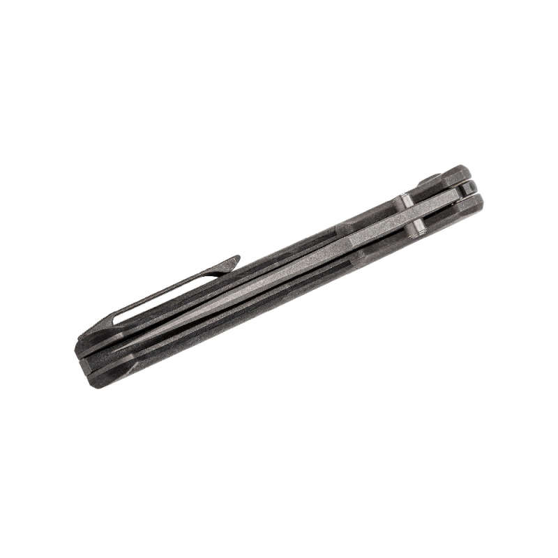 WE 920A Blocao Grey TI Handle with Marble Carbon Fiber Inlay
