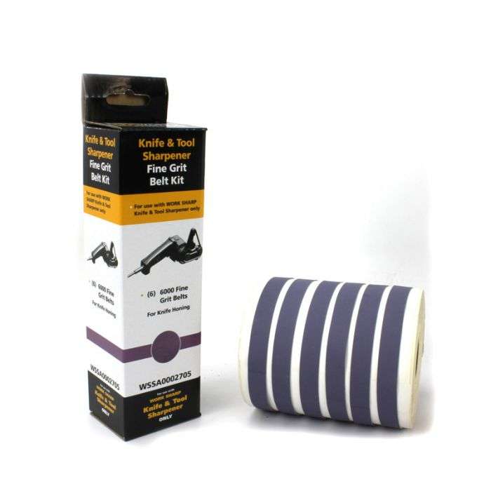 Work Sharp WS-WSSA0002705 Belt Kit Fine Grit 6000 - 6 Pack