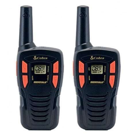 CR1001 AM245 COBRA 2-WAY RADIO 2PACK