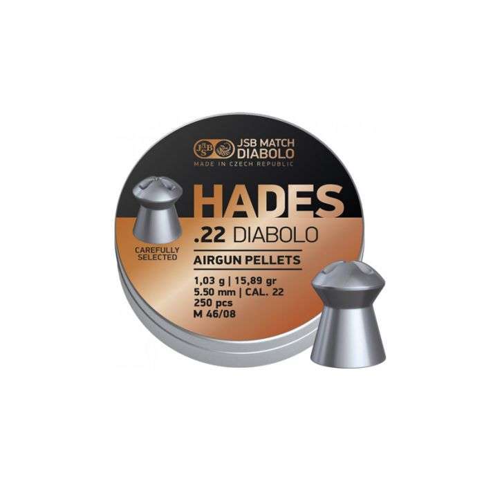 JSB DIABOLO HADES 5.5MM 250 COUNT 546290